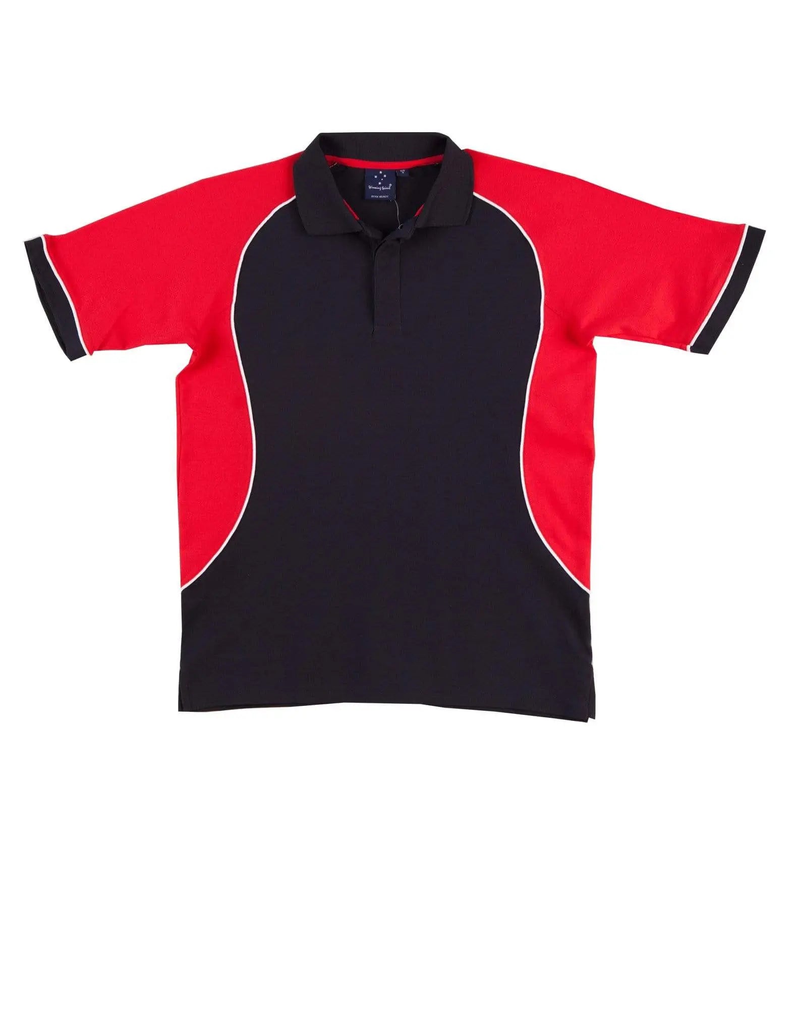 Winning Spirit Arena Polo Shirt Women's Ps78 Casual Wear Winning Spirit Navy/White/Red 8